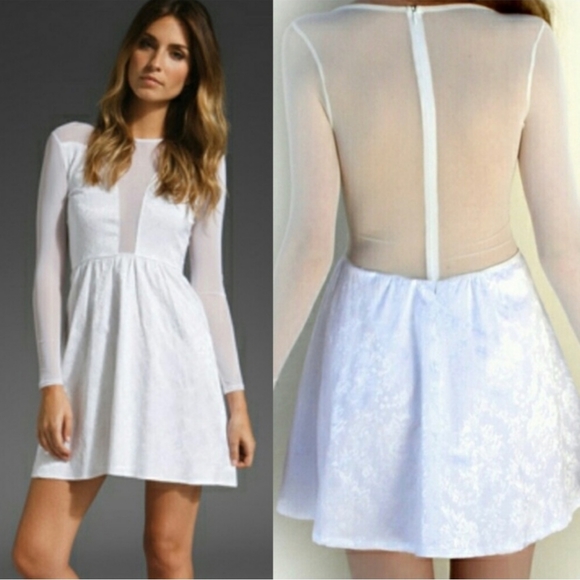 For Love & Lemons Casablanca Dress White Size Small - Picture 4 of 15